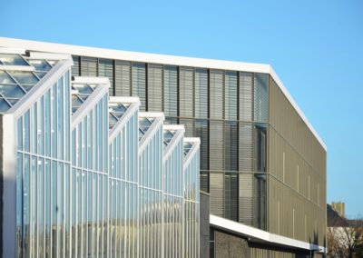 Construction du Centre mondial de l’innovation du Groupe Roullier à Saint-Malo