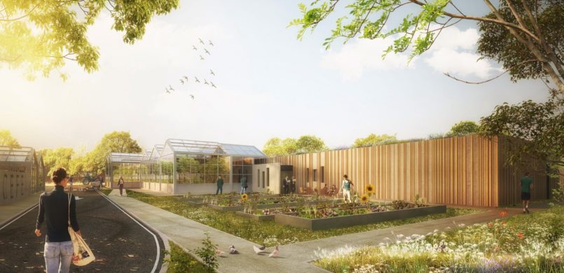 Construction et aménagement des serres et espaces d’expérimentation ...